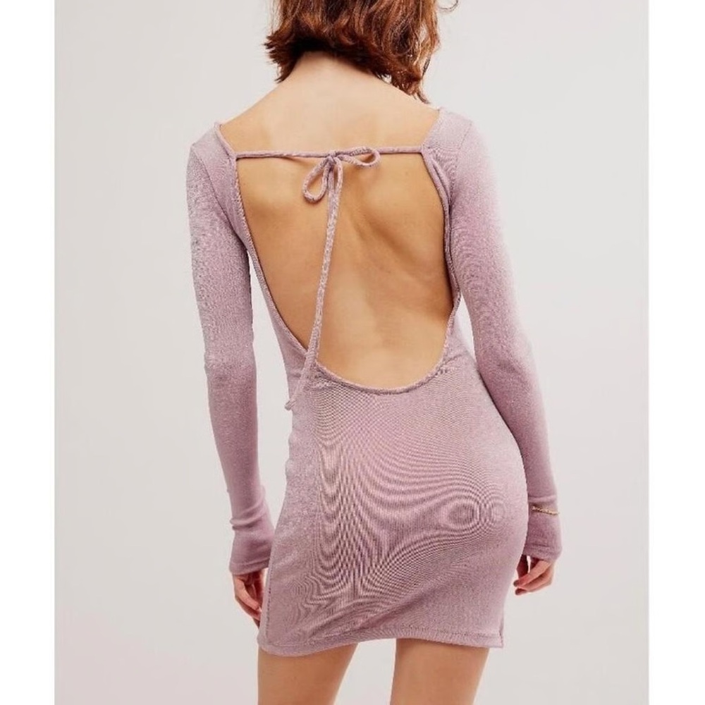 Intimately Free People | NWT Call Me Later Long Sleeve Mini Dress - Picture 2 of 11